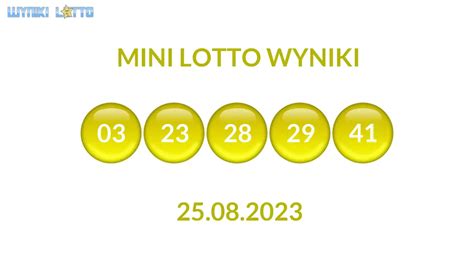 mini lotto 25.08 21